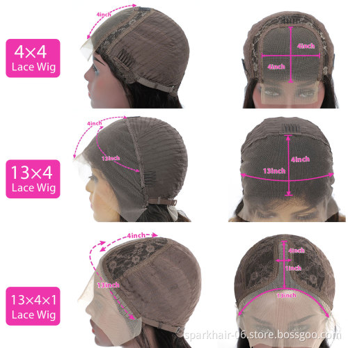 Wholesale Transparent HD Full Lace Bob Wigs Human Hair Lace Front Wigs For Black Women Brazilian Virgin Human Hair Wigs